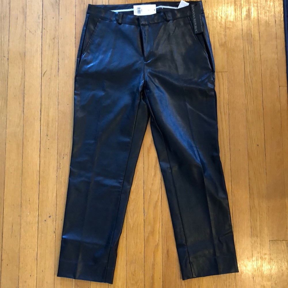 Banana Republic pleather pants
